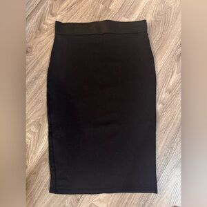 Zara black pencil skirt